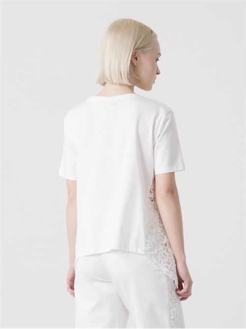 t-shirt ins macrame DIMENSIONE DANZA | 40D290J211100